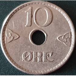 Norway 10 öre, 1924-1951 KM383