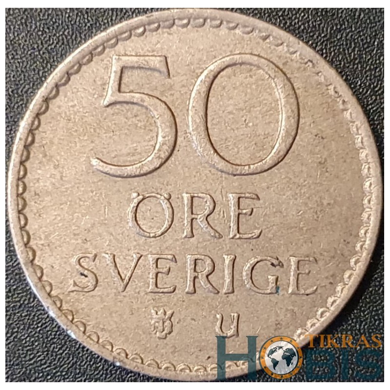 Sweden 50 öre, 1962-1973 KM837