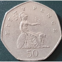 England 50 pence, 1999-2008...