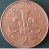England 2 pence, 1998-2008 KM987