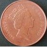 Anglija 1 pensas, 1985-1992 KM935
