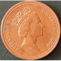 England 1 penny, 1992-1997 KM935a