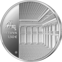 Lietuva 1,50 euro, 2022 Lietuvos Bankui 100 metų