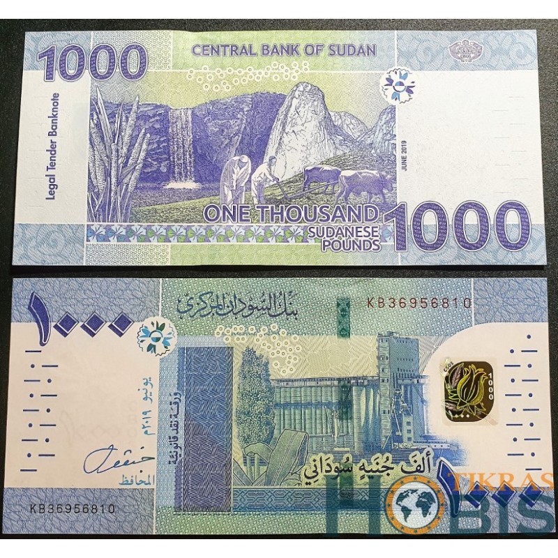 Sudanas 1000 Pounds, 2019 P-81a