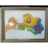 Frame for Latvian coins No 62 - 2016-2018 regions