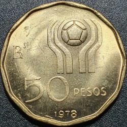 Argentina 50 pesos, 1978...