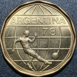 Argentina 50 pesų, 1978 Futbolo čempionatas KM76