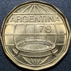Argentina 100 pesos, 1978 FIFA World Cup KM77