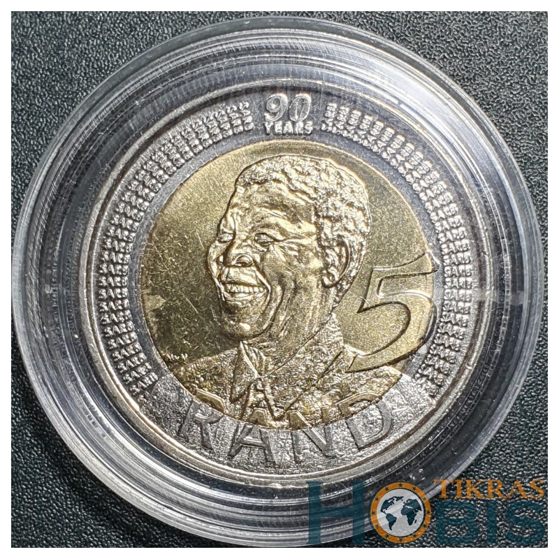 Pietų Afrika 5 randai, 2008 Nelsono Mandelos 90 KM439