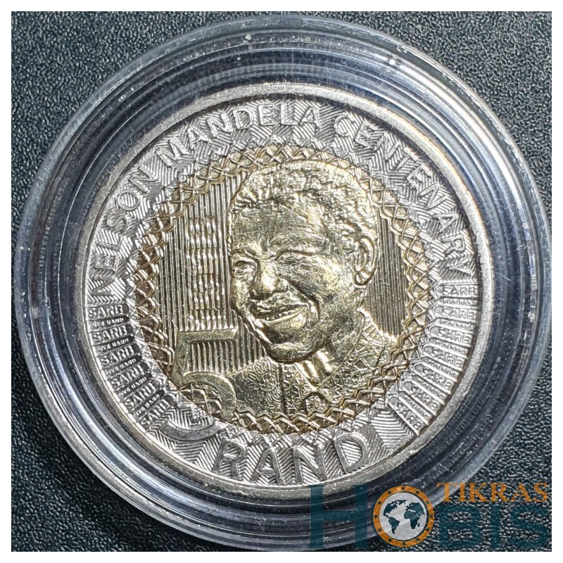 Pietų Afrika 5 randai, 2018 Nelsono Mandelos 100 UC105