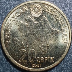 Azerbaijan 20 qəpik, 2021 UC1