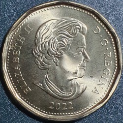 Kanada 1 doleris, 2022 Oskaras Petersonas UC185
