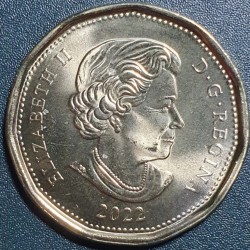 Kanada 1 doleris, 2022 Oskaras Petersonas, Spalvota UC675
