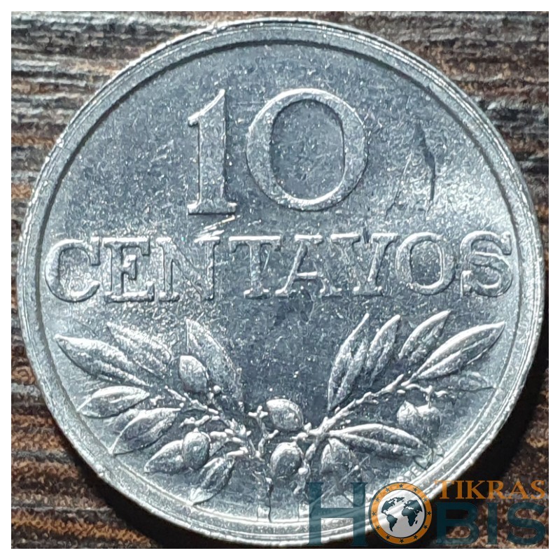 Portugal 10 centavos, 1977 KM594