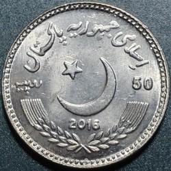 Pakistanas 50 rupijų, 2016 Abdul Sattar Edhi KM78