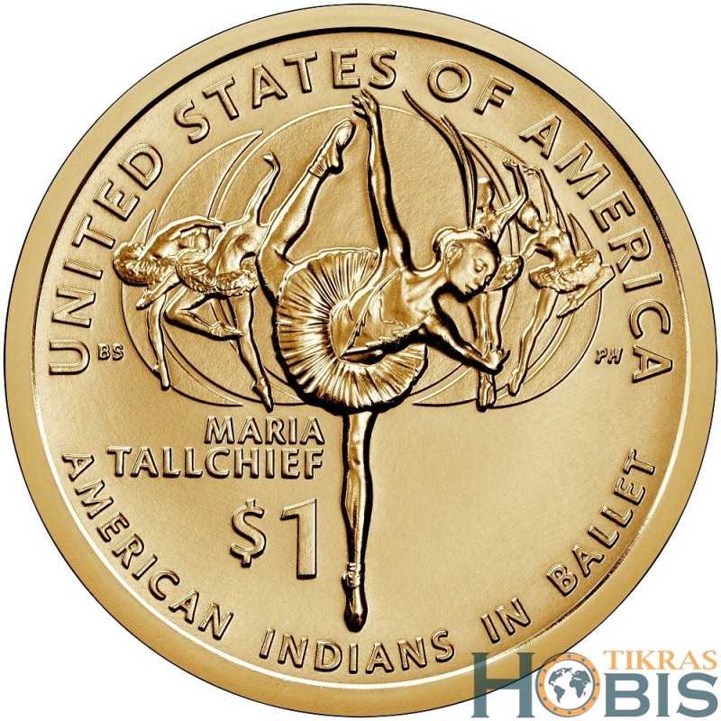 US 1 Dollar, 2023 Indians, Ballet UC382