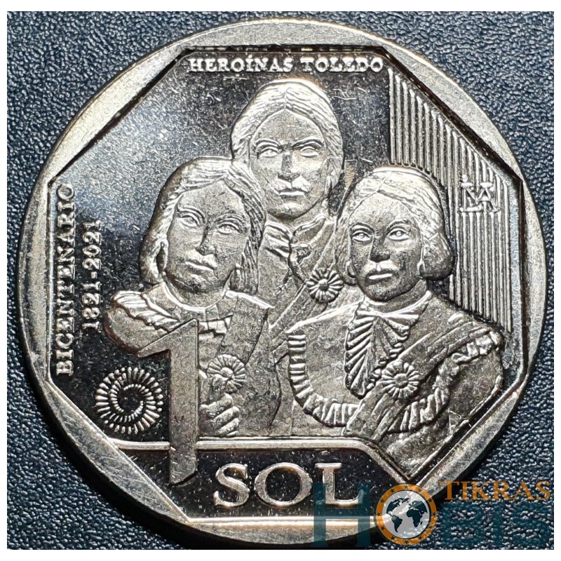 Peru 1 solis, 2020 Heroinas Toledo UC115