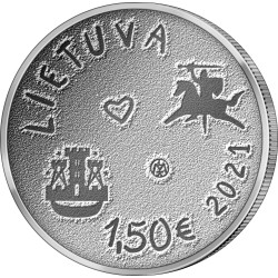 Lietuva 1,50 euro, 2021 Jūros šventė