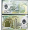 Lebanon 100 000 Livres, 2020 P-99
