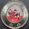 Canada 2 dollars, 2022 50th Summit Series, Colored UC702