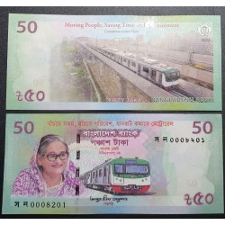 Bangladešas 50 taka, 2022...