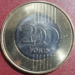 Vengrija 200 forintų, 2023 Sandor Petofi 200 metų UC368