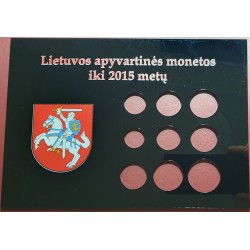 Frame for Lithuanian coins...
