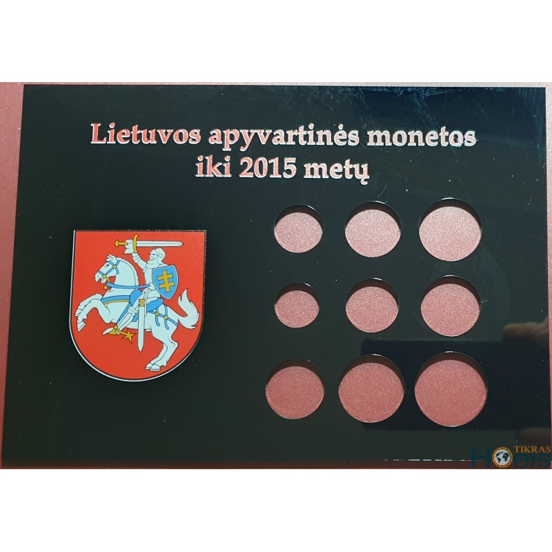 Frame for Lithuanian coins no. 79 - circulating until 2015