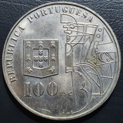 Portugalija 100 eskudų, 1987 Amadeo Cardoso KM644