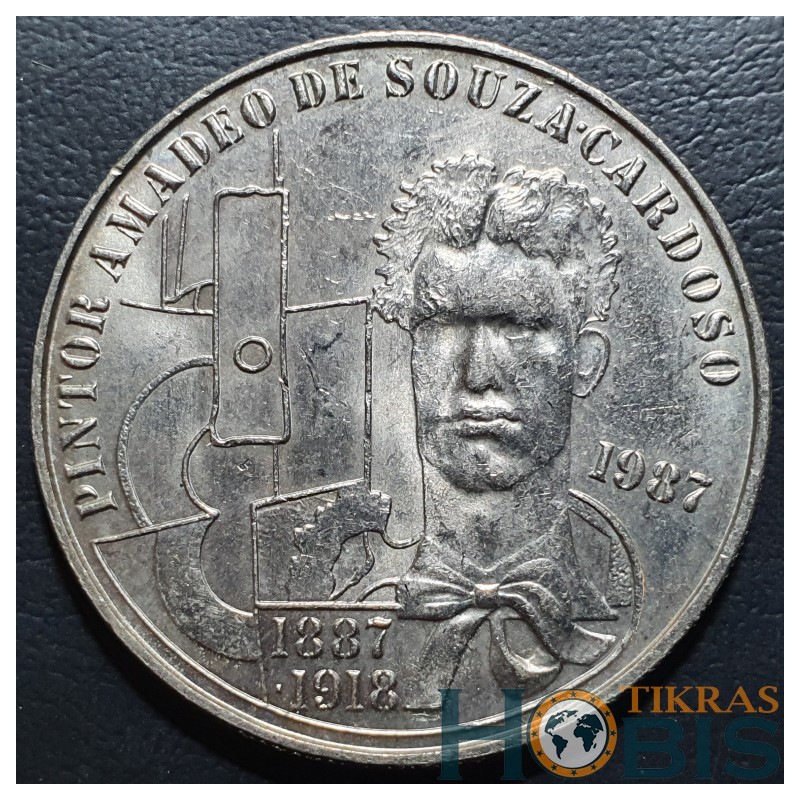 Portugalija 100 eskudų, 1987 Amadeo Cardoso KM644