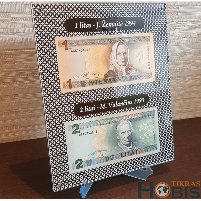 Rėmelis 2 banknotams Nr. 80