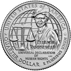 US 25 cents, 2023 Eleanor...