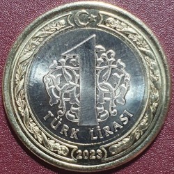 Turkija 1 lira, 2023 UC1