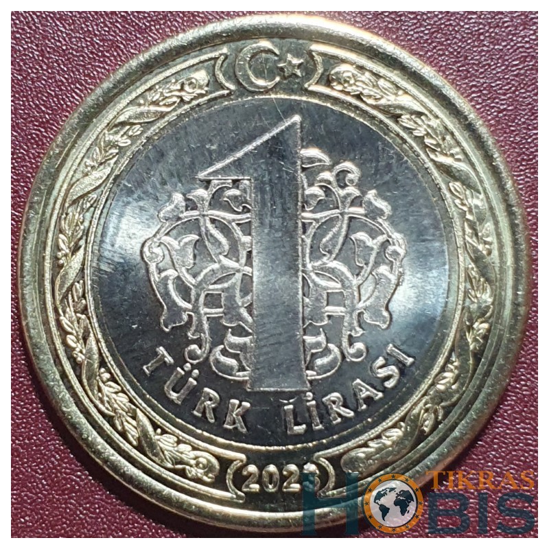 Turkija 1 lira, 2023 UC1