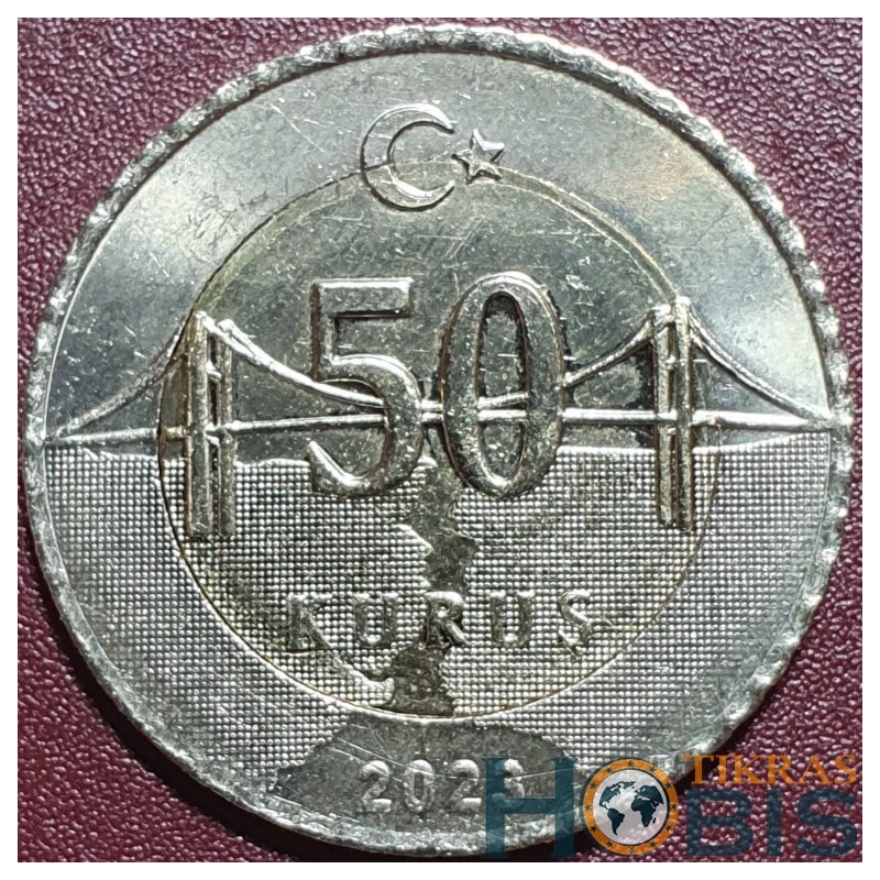 Turkey 50 kurus, 2023 UC2
