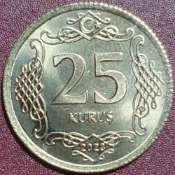 Turkey 25 kurus, 2023 UC3