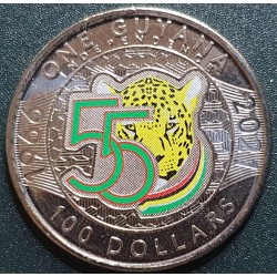 Guyana 100 dollars, 2021...