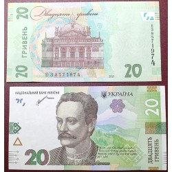 Ukraina 20 Grivinų...