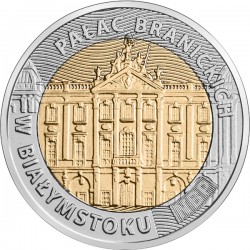 Lenkija 5 zlotai, 2020 Balstogės Branickių rūmai