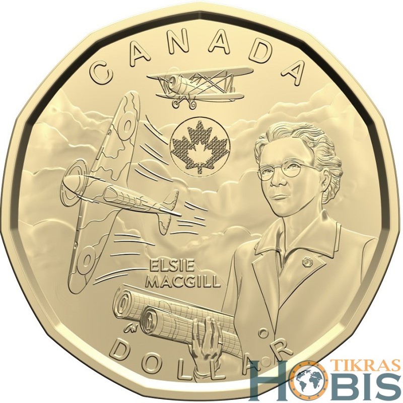 Canada 1 dollar, 2023 Elsie MacGill UC1032