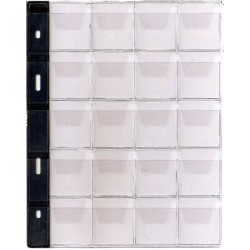 Sleeves for coins in A5 (210x165)