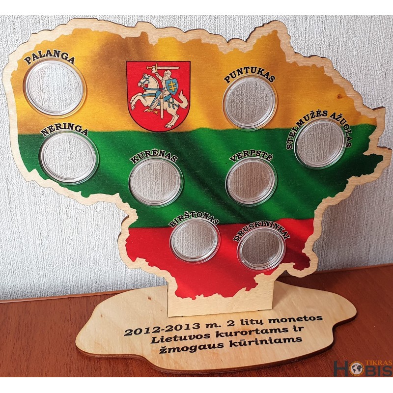 Rėmelis 2012-2013 m. 2 litų proginėms monetoms Nr. 81