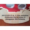 Rėmelis 2012-2013 m. 2 litų proginėms monetoms Nr. 81