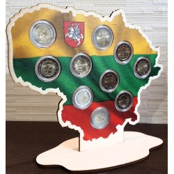 Frame for 2 euro coins,...