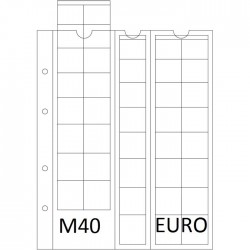 Sleeves coins in Optima B5 (202x252), Leuchtturm