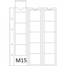 Sleeves coins in Optima B5 (202x252), Leuchtturm