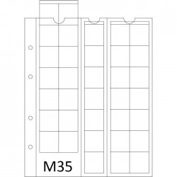 Sleeves coins in Optima B5 (202x252), Leuchtturm