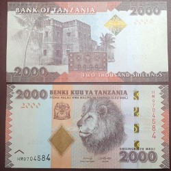 Tanzanija 2000 šilingų,...