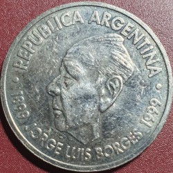 Argentina 2 pesai, 1999...