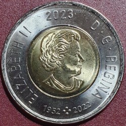 Canada 2 dollars, 2023 100th Jean Paul Riopelle UC1043